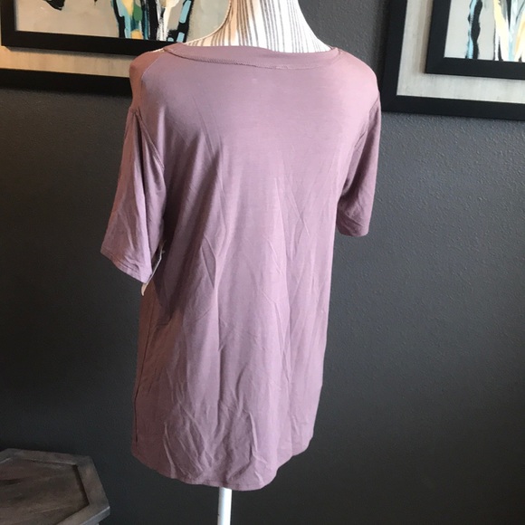 🔥1 hr SALE - MTS flirty top, bamboo viscose SOFT - Picture 4 of 5